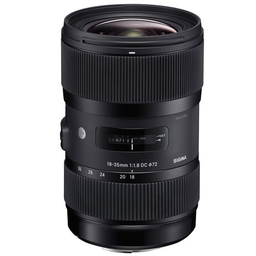 Sigma 18-35mm F1.8 DC Art EOS Mount Lens 001